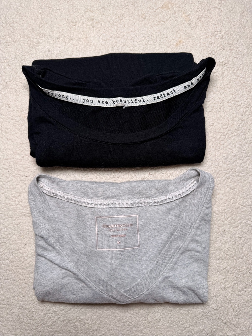 Charter Club Intimates Sleep Shirt M (2 pack)